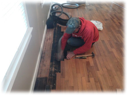 renovace podlah lze provést jen u dřevěných podlah